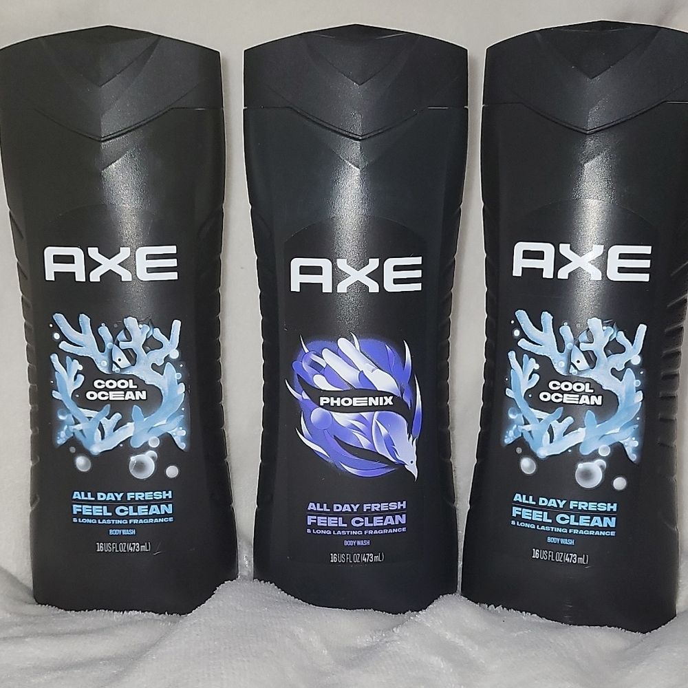 Axe Body Wash Set - Cool Ocean and Phoenix - Picture 2 of 13